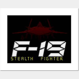F-19 Stealth Fighter Posters and Art